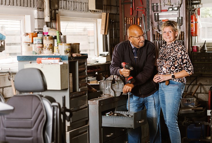 Mijn vader heeft weer ritme in zijn leven